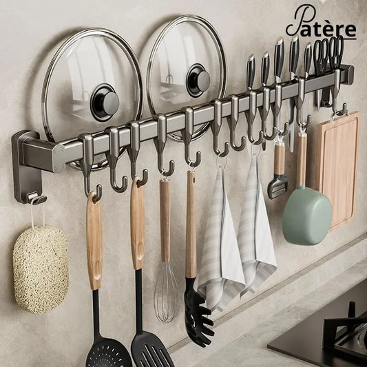 Élégante patere crochet metal mobile pour cuisine - patere murale