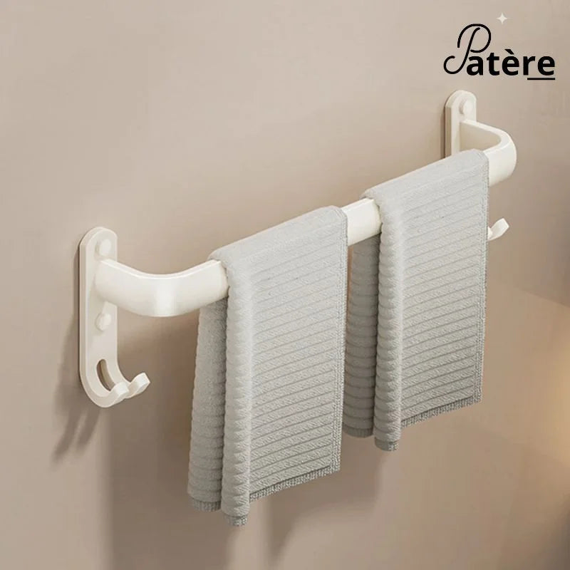 Porte serviette salle de bain élégante - patere murale