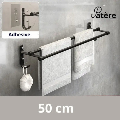 Porte serviettes salle de bain - patere murale