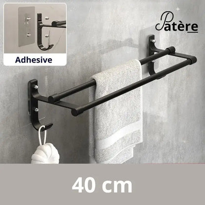 Porte serviettes salle de bain - patere murale