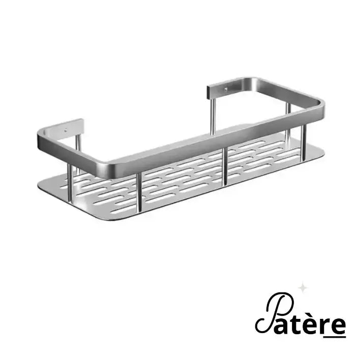 Petite étagère salle de bain durable - patere murale