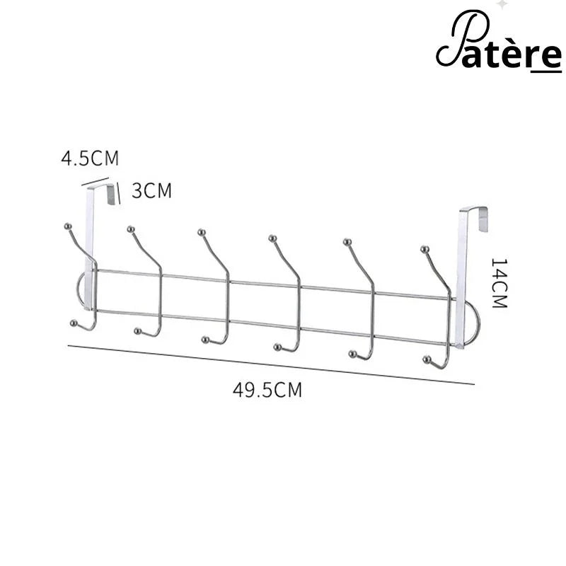 [1PCS Double Rangé] - crochet porte manteau - patere murale