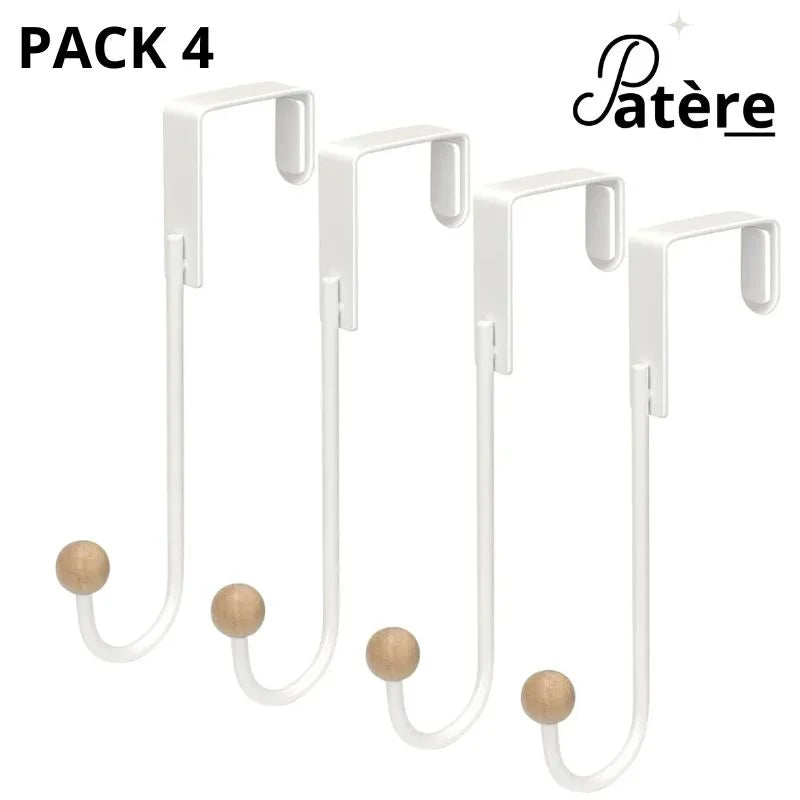 [PACK 4 Pièces] - Chic patere de porte élégante - patere murale