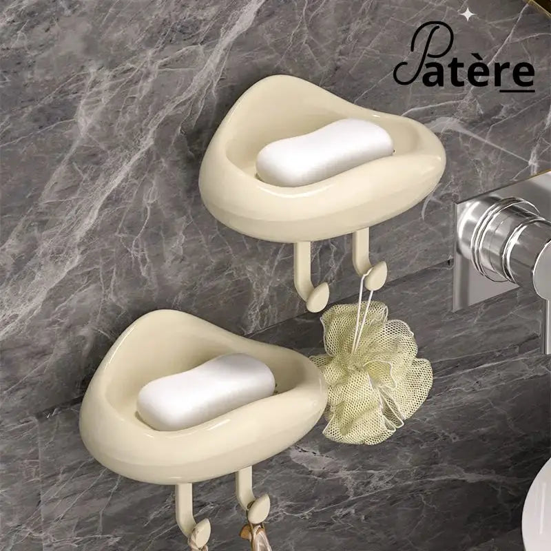 porte savon design adhesif - patere murale